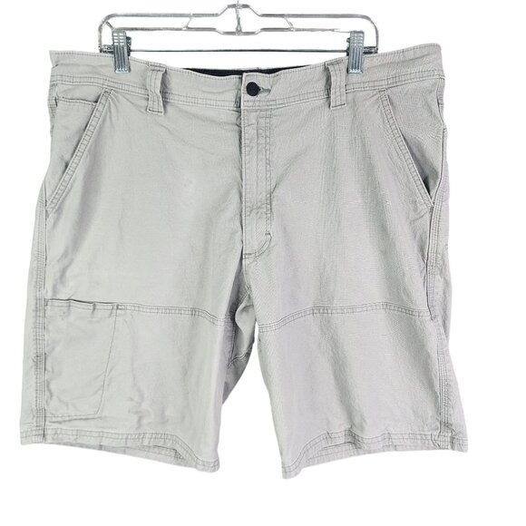Men's Terrain Gear Gray Cargo Shorts 11" Inseam Size 38 - Picture 1 of 12